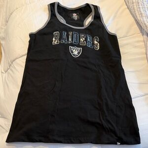 Women's Black Raiders Tank Top